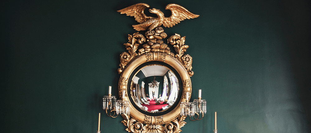 baroque style building interior - what is a baroque style mirror
