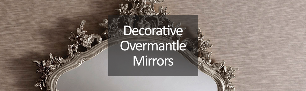 Decorative Overmantle Mirror