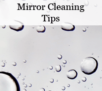 mirror cleaning tips