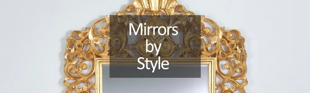 Shop for mirrors by style - Decorative gold framed mirrors