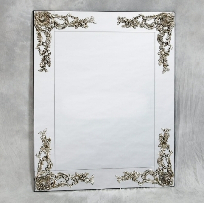 Frameless Decorative Bevelled Wall, Large Mirror For Wall No Frame