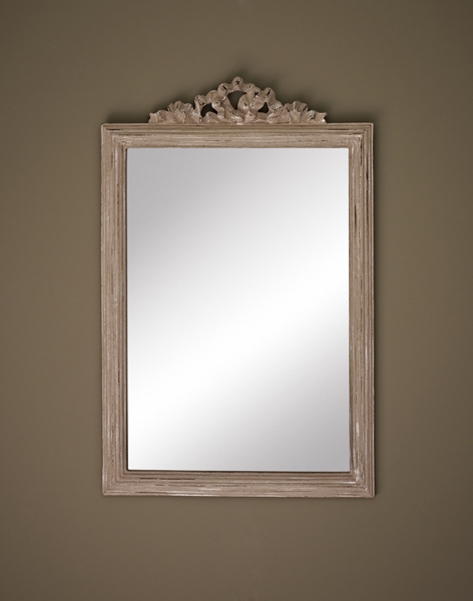 White Finished Framed Wall Mirror, White Framed Wall Mirrors Uk