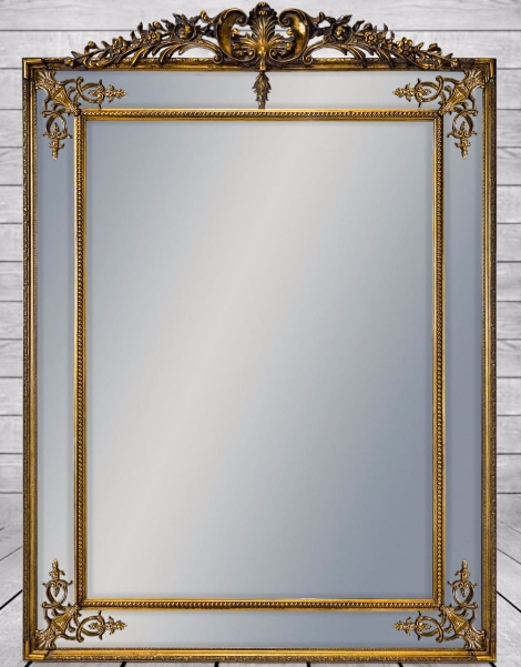 Large Gold Decorative Framed Wall, Extra Large Elegant Wall Mirrors