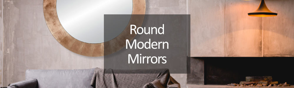 Round Modern Mirrors