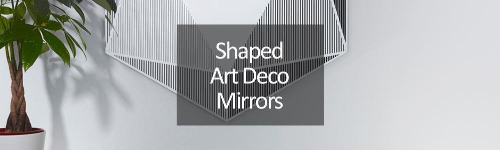 Shaped Art Deco Mirrors
